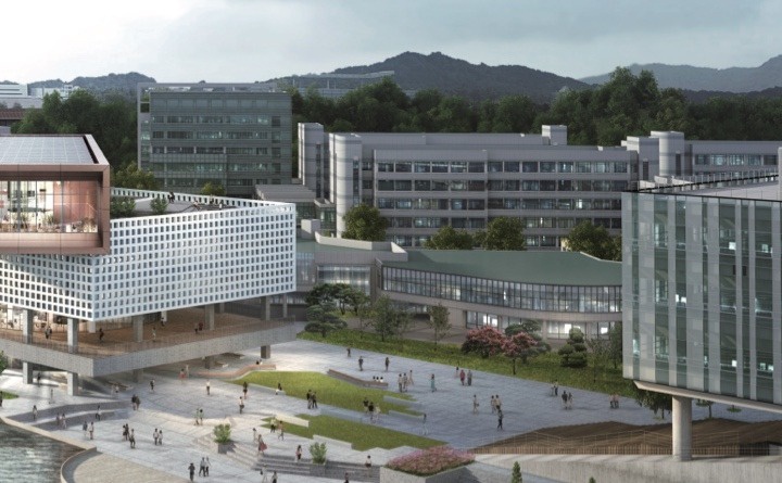 Tòa nhà chính. Official University Website